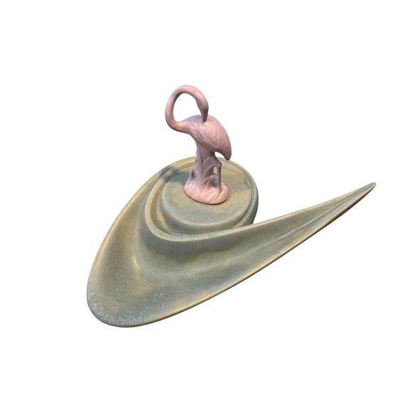 MCM Flamingo Boomerang Atomic Ashtray Atlanic Mold Rare Mint